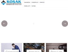 Tablet Screenshot of kosak.com.tr