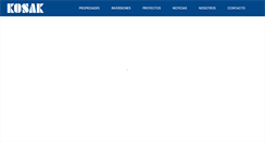 Desktop Screenshot of kosak.com.uy